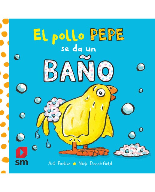 El pollo pepe se da un baño 1