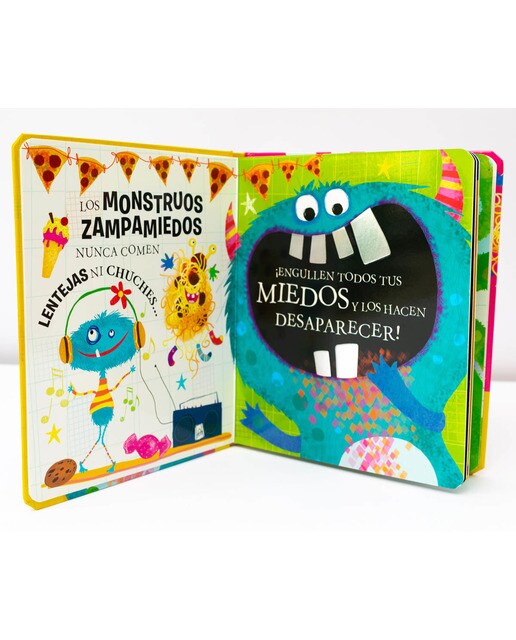 ¡Toca a los monstruos zampamiedos! (Capa dura) 5