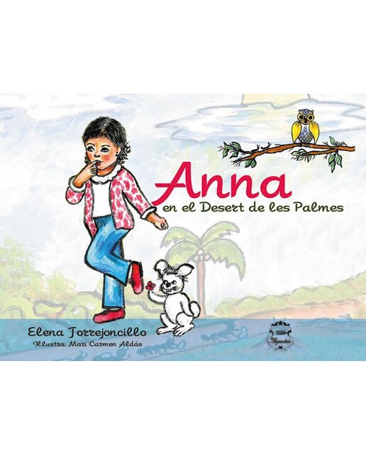 Anna en el desert de les palmes