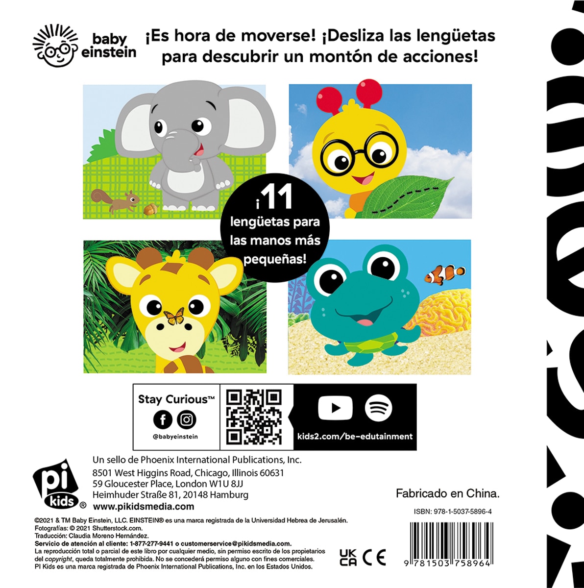DESLIZA Y MUEVE. MIS PRIMERAS ACCIONES. BABY EINSTEIN 2