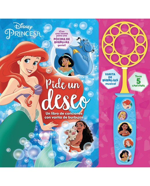 UN LIBRO DE CANCIONES CON VARITA DE BURBUJAS: CON UNA RECETA PARA UNA PÓCIMA DE BURBUJAS GENIAL (Capa dura) 1