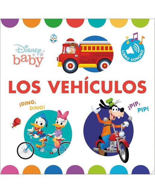 Disney Baby. Los vehículos. Libro con sonidos 1