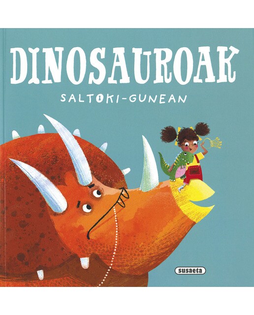 Dinosauroak saltoki-gunean(Tapa blanda) 1
