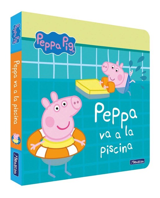 Peppa Pig. Libro de cartón - Peppa Pig va a la piscina (Capa dura) 1