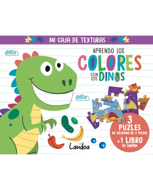 Aprendo los colores con los dinos(Tapa dura) 1