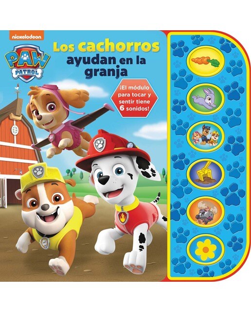 LOS CACHORROS AYUDAN EN LA GRANJA. PATRULLA CANINA: TEXTURED SOUND PAD TSP 1
