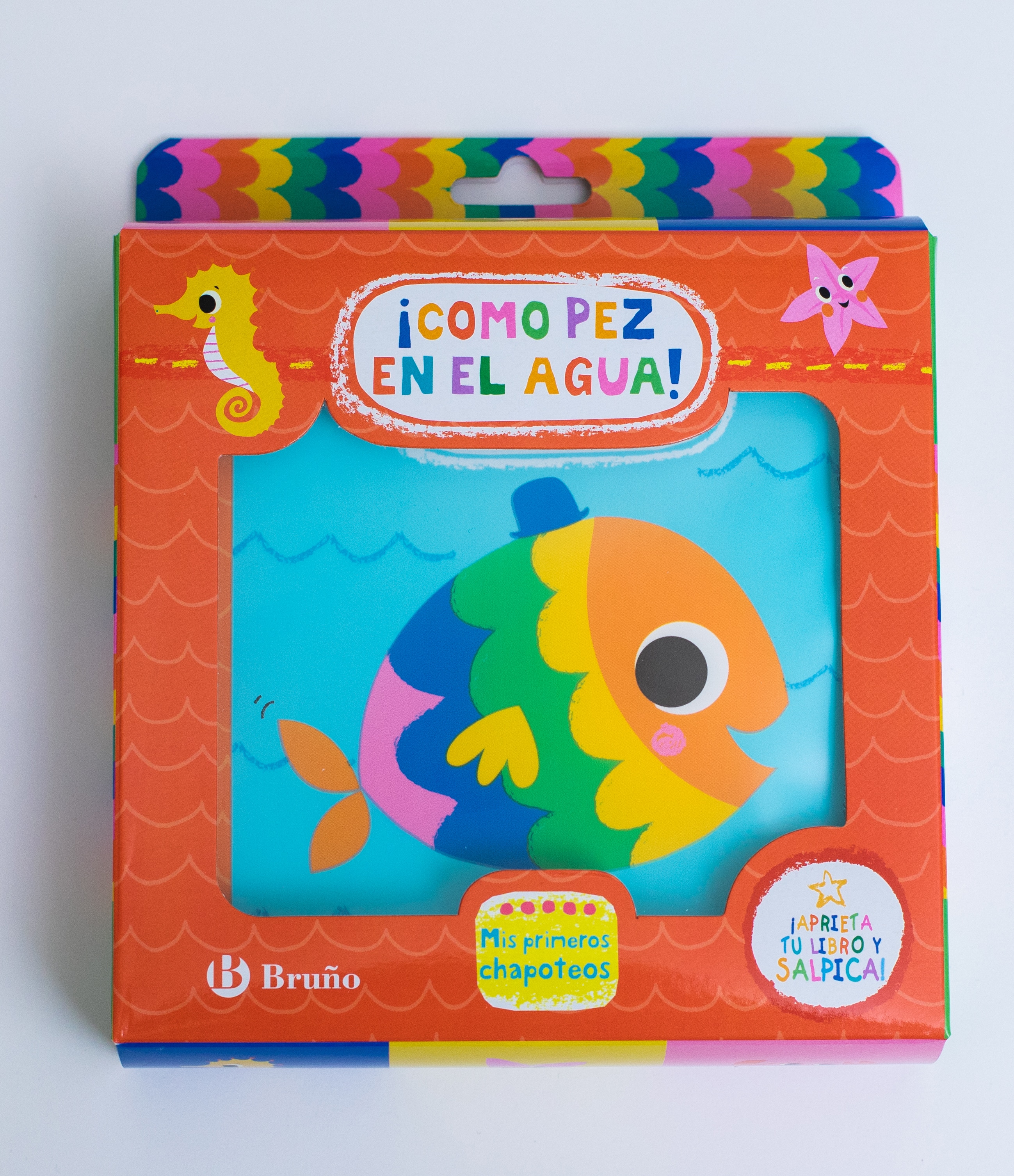 Mis primeros chapoteos. ¡Como pez en el agua!: Libro de baño 5