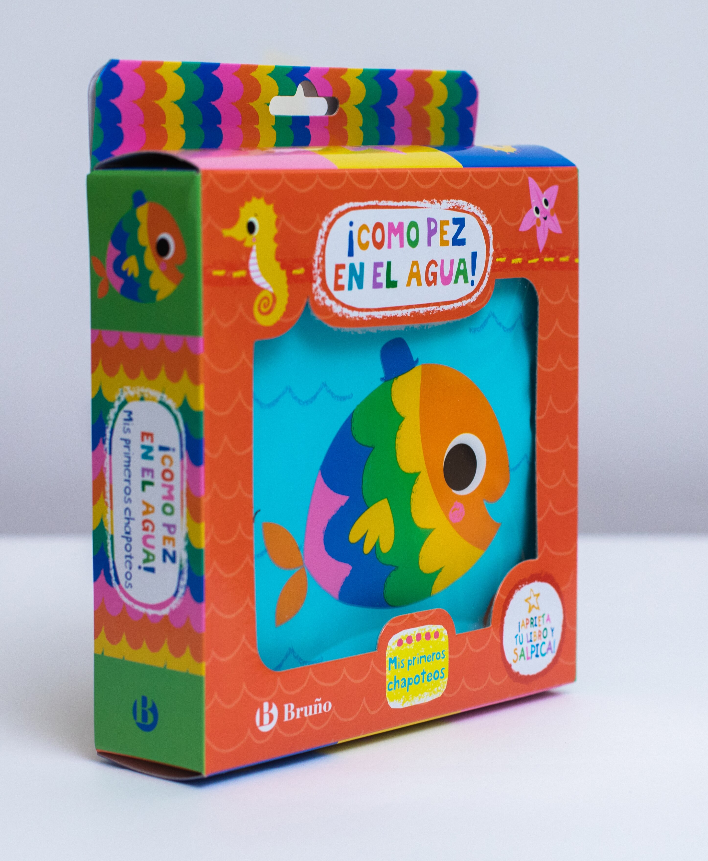Mis primeros chapoteos. ¡Como pez en el agua!: Libro de baño 6