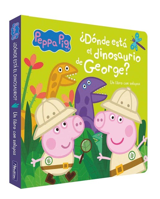 Peppa Pig. Libro de cartón con solapas - ¿Dónde está el dinosaurio de George?: Un libro de cartón con solapas 1
