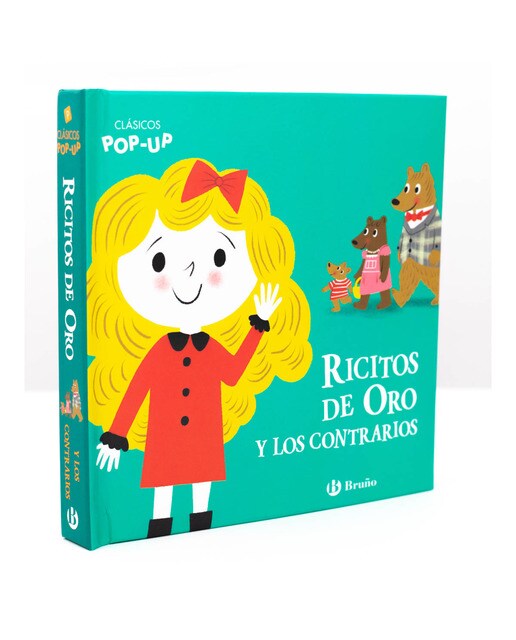 Clásicos Pop-Up. Ricitos de Oro y los contrarios (Capa dura) 6