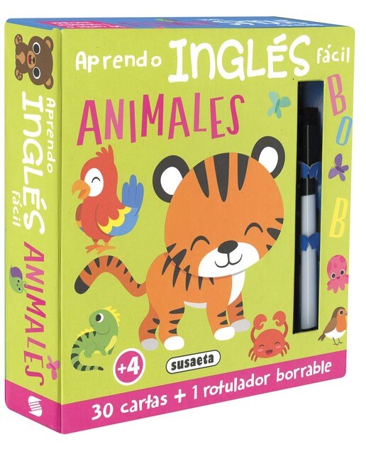Aprendo inglés fácil. Animales (Capa dura) 1