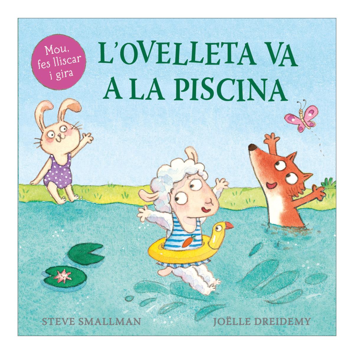 L'ovelleta va a la piscina (L'ovelleta que va venir a sopar. Llibre de cartró amb mecanismes) 2