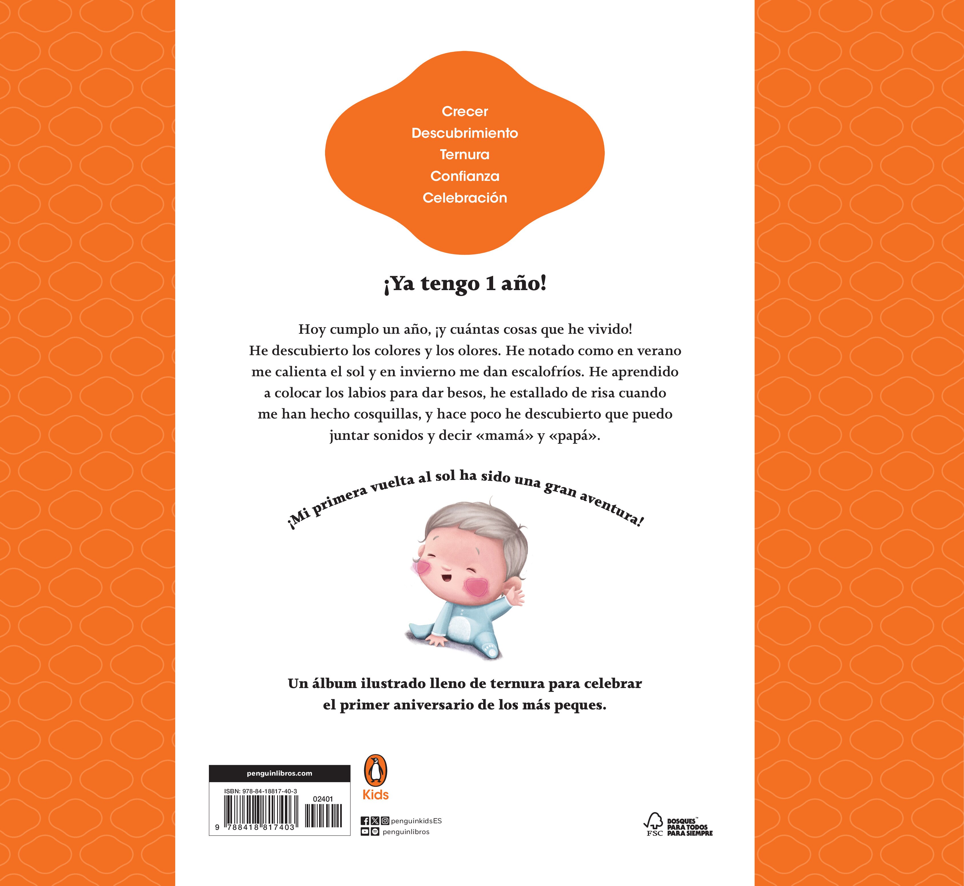 Mi primera vuelta al sol: Un libro regalo para celebrar que cumplo 1 año (Capa dura) 2