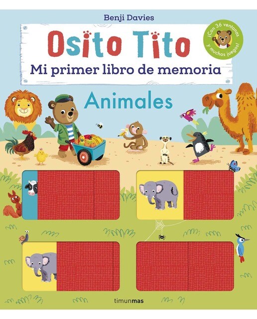 Osito Tito. Mi primer libro de memoria. Animales 1