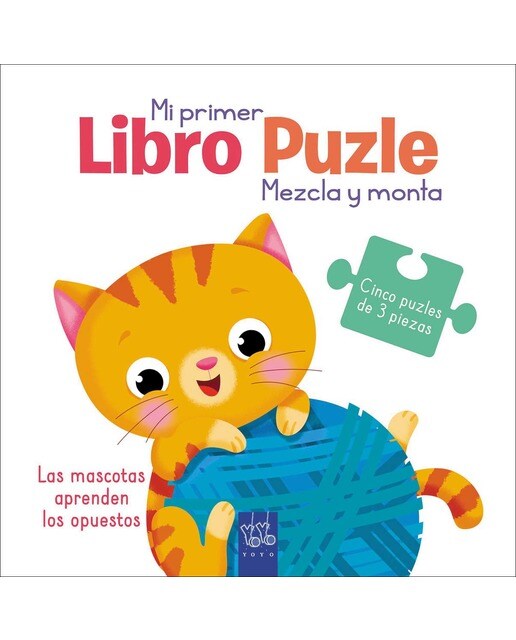 Las mascotas aprenden los opuestos: Mezcla y monta 1