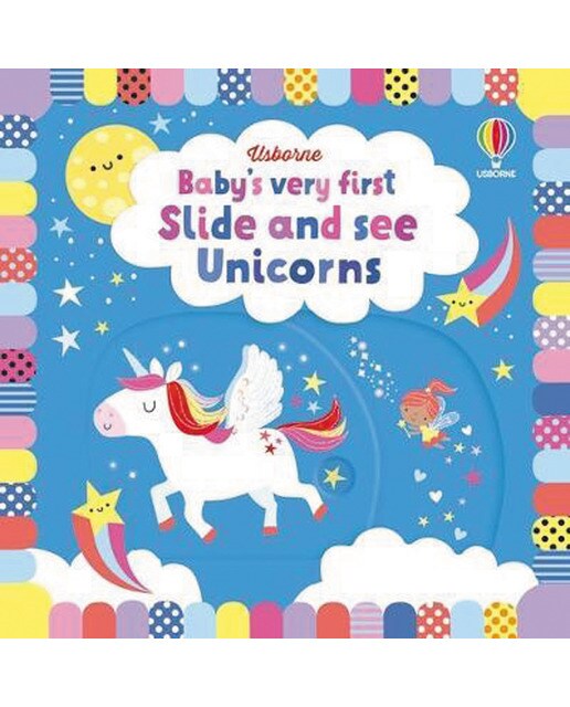Baby's very first slide and see unicorns 1