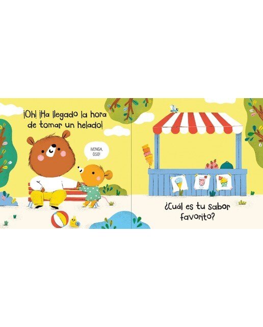 Oso y Ratona - ¡Vamos al parque!: Un libro de cartón con pestañas 4