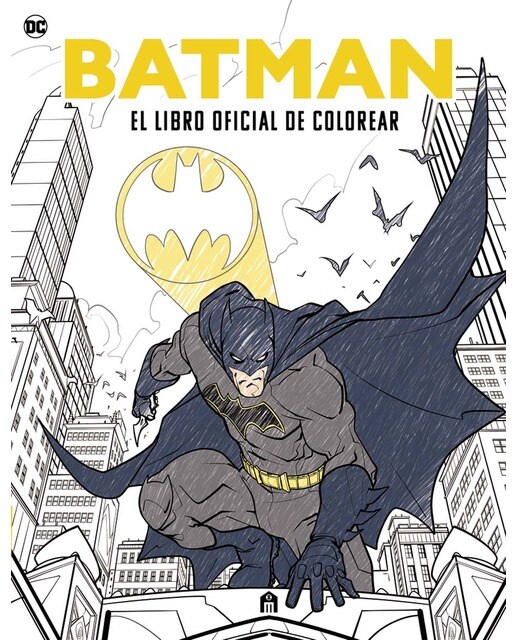 BATMAN. EL LIBRO OFICIAL DE COLOREAR (Capa mole) 1