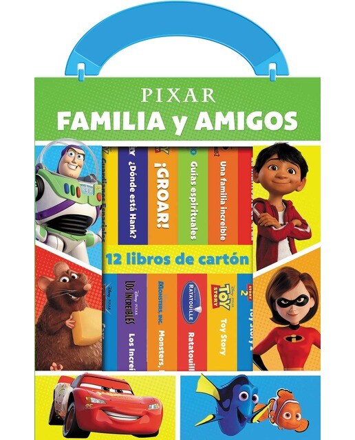 MI PRIMERA LIBRERÍA PIXAR. FAMILIA Y AMIGOS. M1L (Capa dura) 1