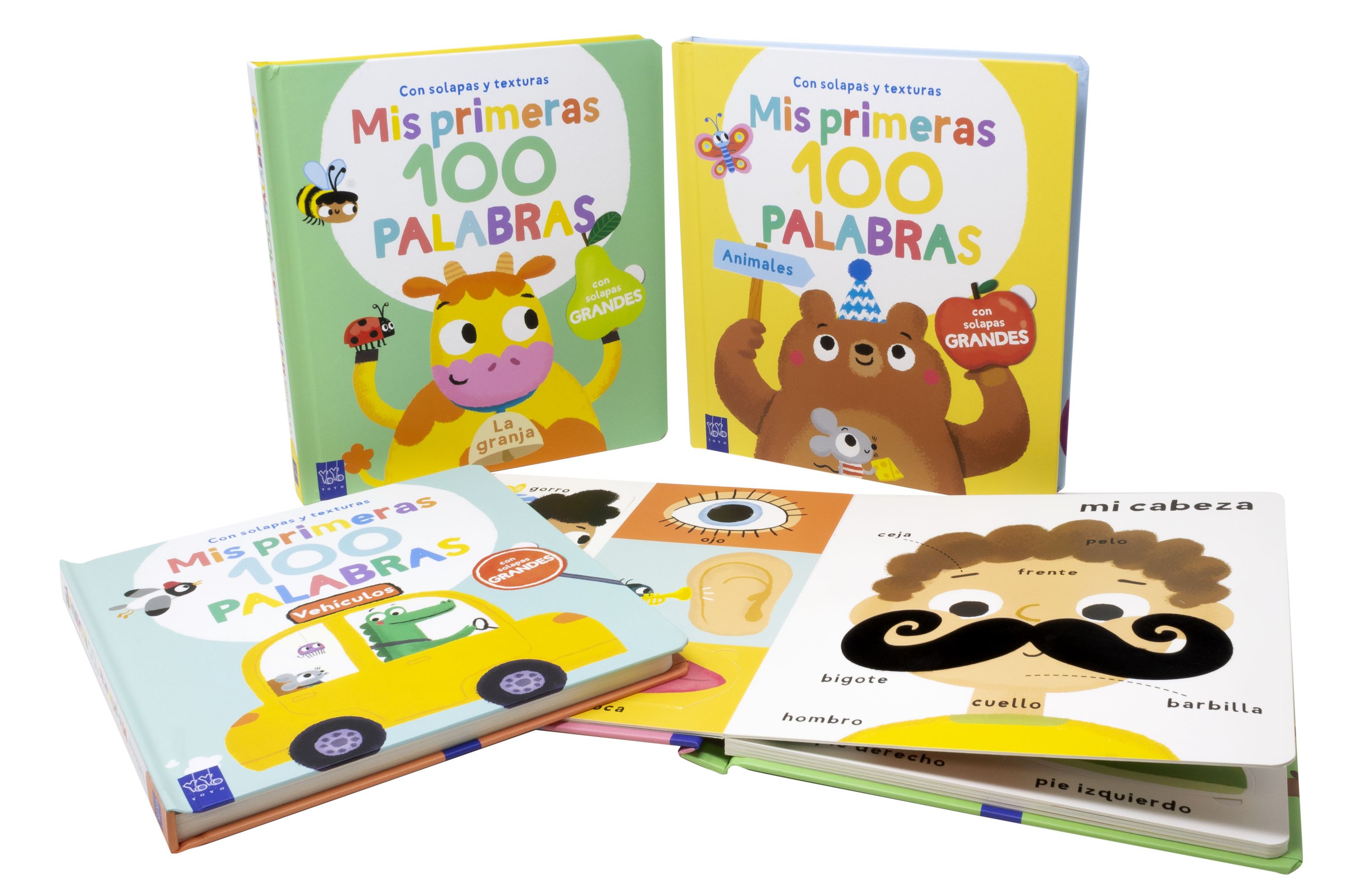 Mis primeras 100 palabras con texturas. La granja: Con solapas grandes y texturas 2