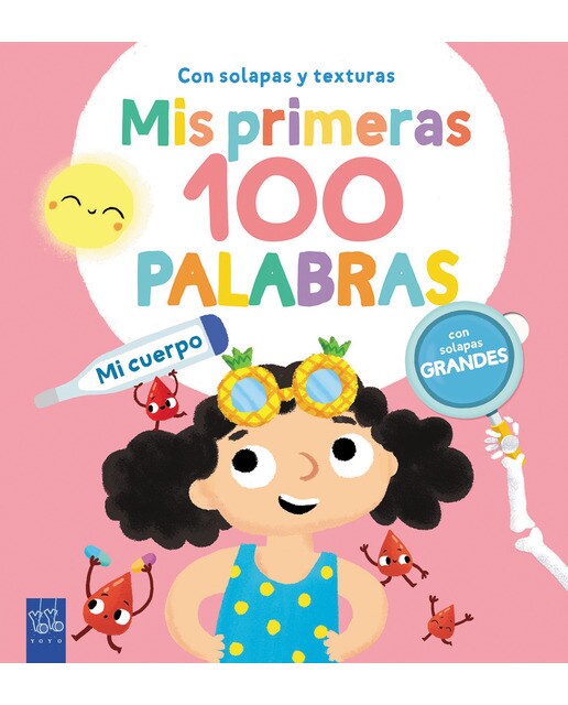 Mis primeras 100 palabras con texturas. Mi cuerpo: Con solapas grandes y texturas 1