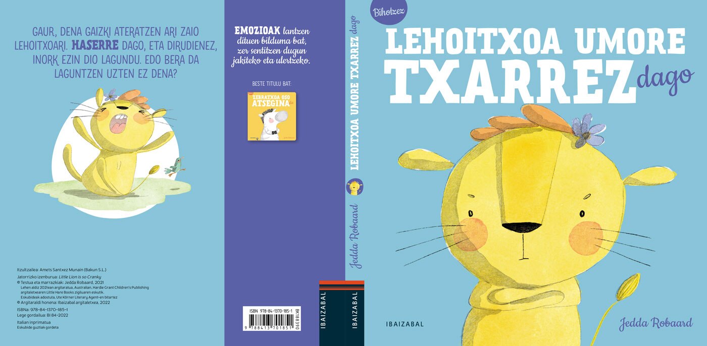 Lehoitxoa umore txarrez dago(Tapa dura) 3
