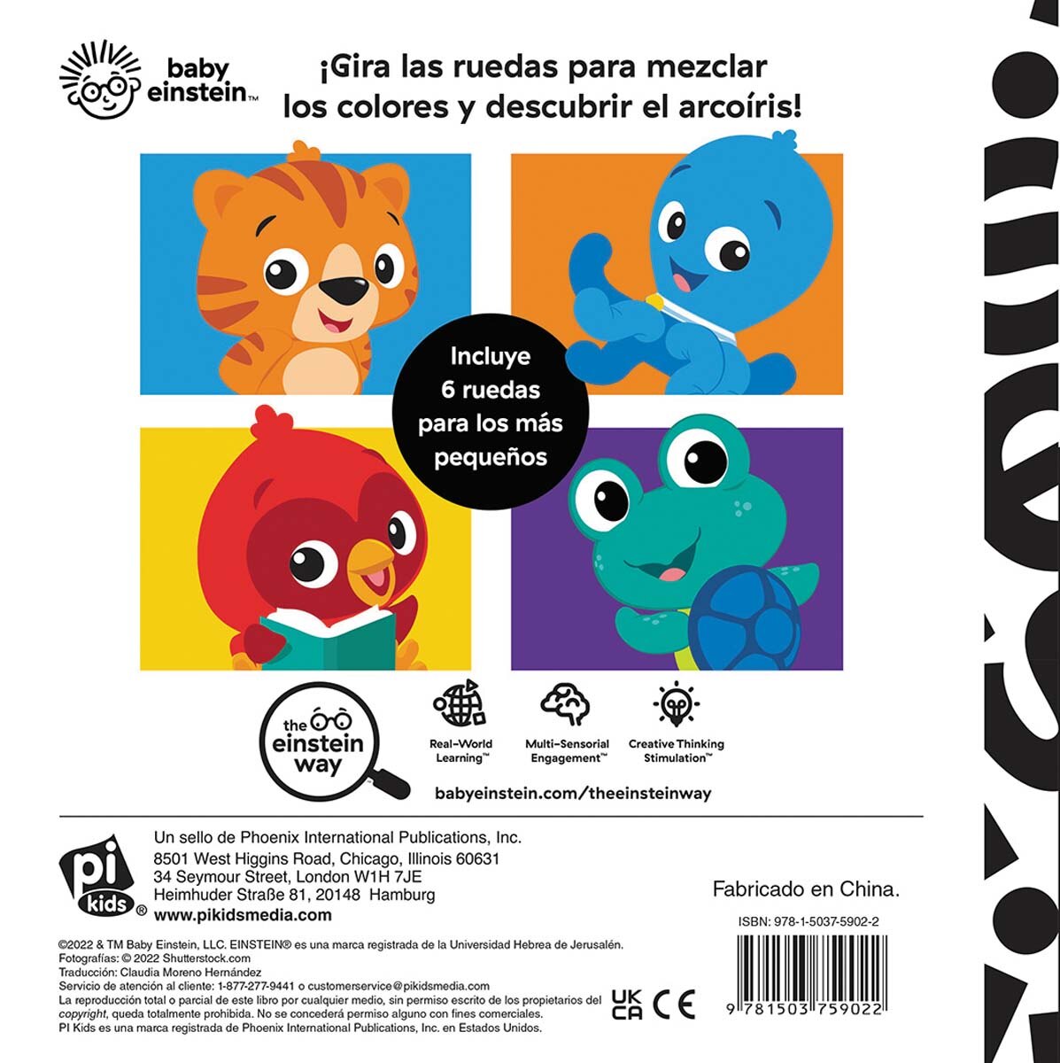 GIRA Y DESCUBRE. MIS PRIMEROS COLORES. BABY EINSTEIN (Capa dura) 2