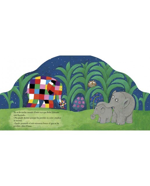 Elmer. Libro de cartón - Mi primer Elmer de buenas noches 2