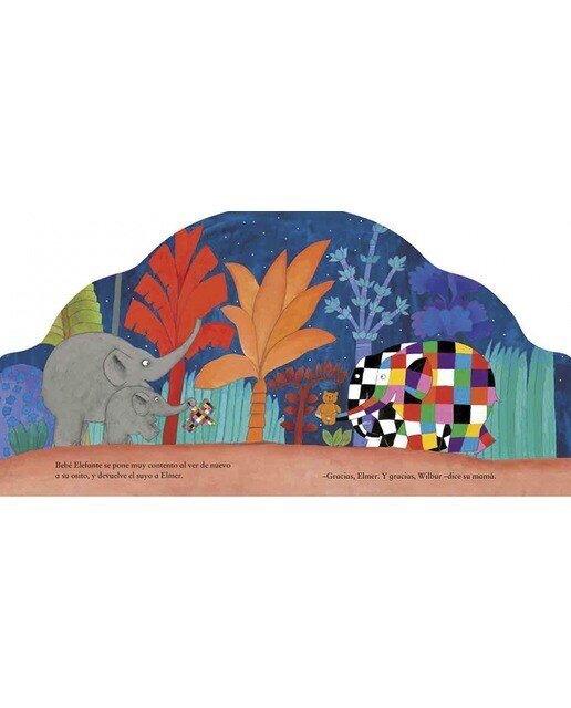 Elmer. Libro de cartón - Mi primer Elmer de buenas noches 3