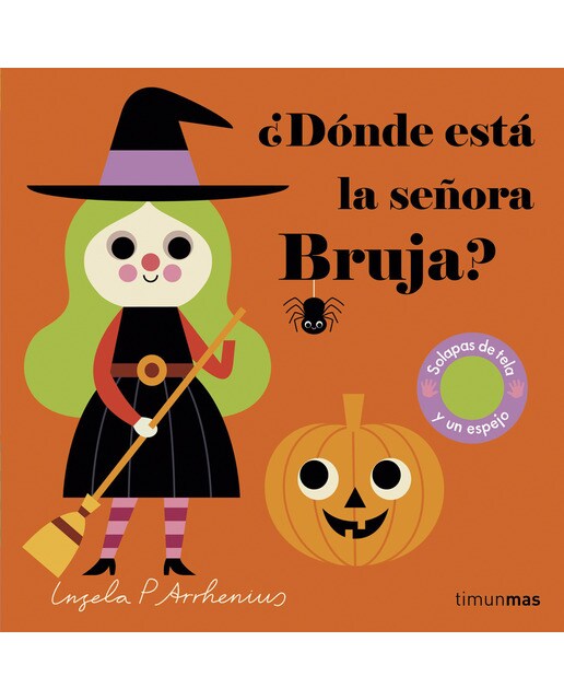 Imagem 0 de ¿Dónde está la señora Bruja?: Solapas de tela y un espejo