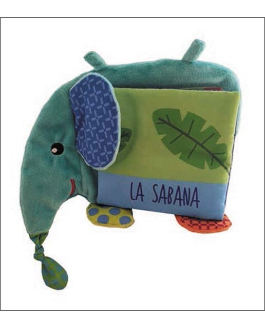 SILUETAS: ELEFANTE Y SUS AMIGOS DE LA SABANA 1