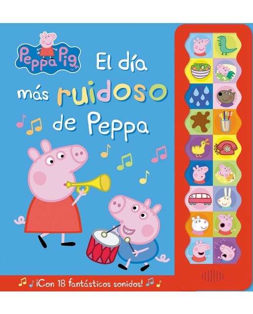 Imagem 0 de Peppa Pig. Libro con sonidos - El día más ruidoso de Peppa (Capa dura)