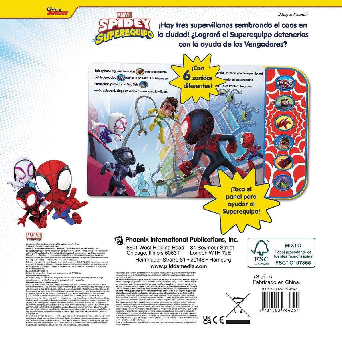 VILLANOS A PUÑADOS SPIDEY 2