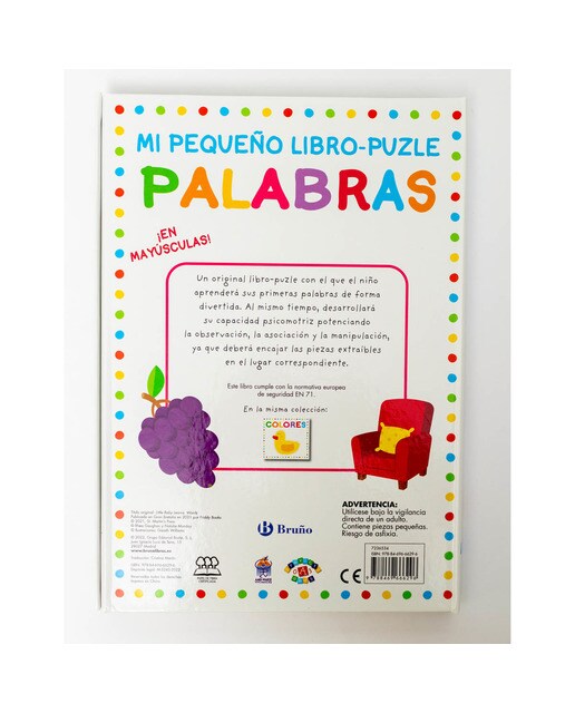 Mi pequeño libro-puzle. Palabras (Capa dura) 2