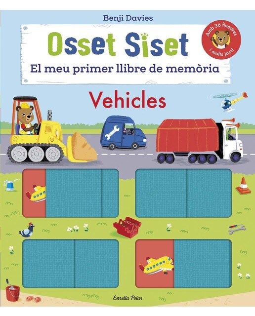 Osset Siset. El meu primer llibre de memòria. Vehicles 1