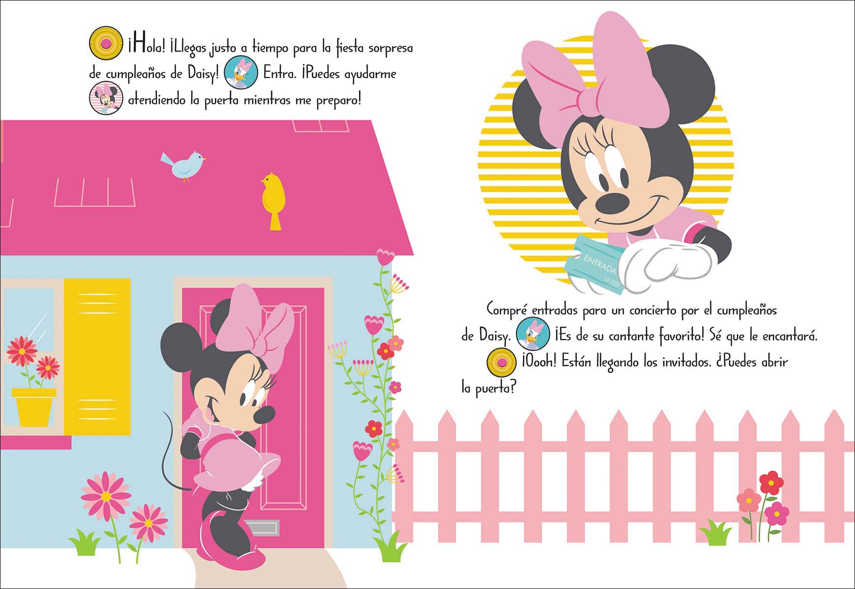 DING DONG. SOY DAISY. LIBRO CON TIMBRE MINNIE LDB (Capa dura) 3