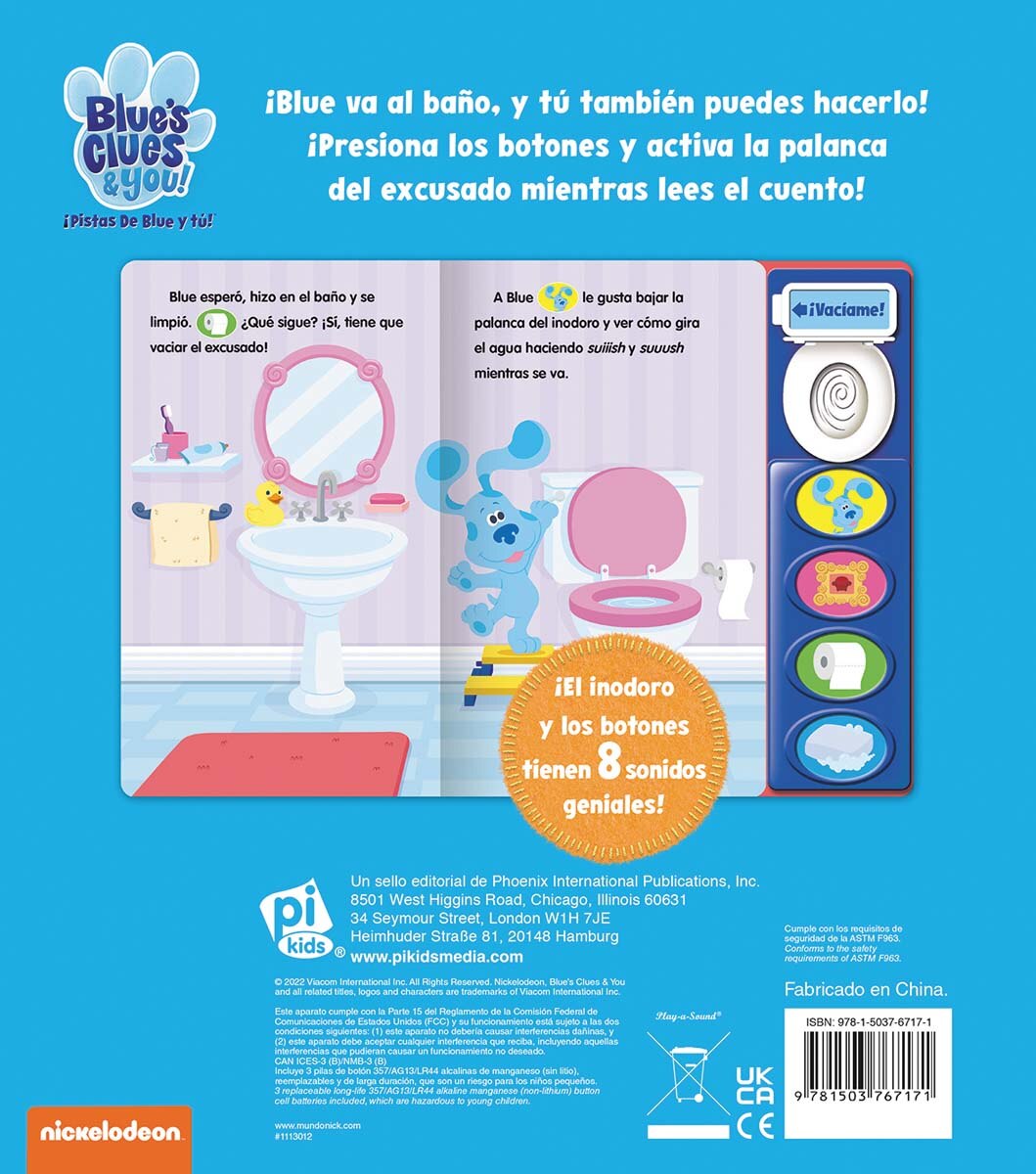 APRENDE A IR AL BAÑO CON BLUE. LSB (Capa dura) 2