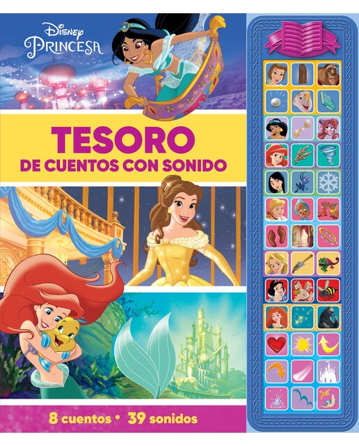 TESORO DE CUENTOS CON SONIDO PRINCESAS DISNEY SD TREASURY 1