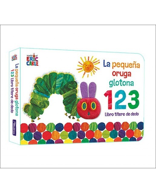 La pequeña oruga glotona 1 2 3. Libro títere de dedo (Colección Eric Carle) 4