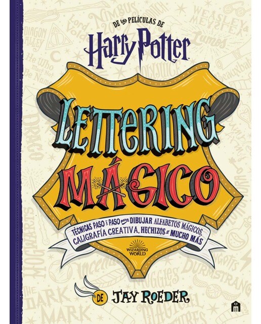 Imagem 0 de Harry Potter. Lettering mágico (Capa mole)