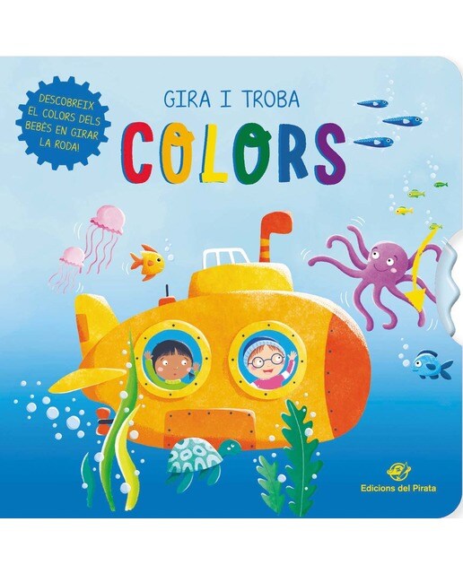 Imagem 0 de Gira i troba - Colors: Llibre de cartró amb una rodeta per buscar bebès animals de colors