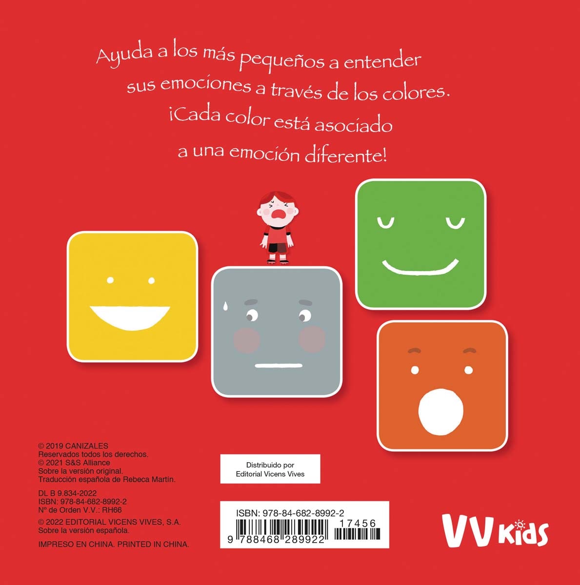 A VECES ME SIENTO... ROJO (VVKIDS) (Capa dura) 2