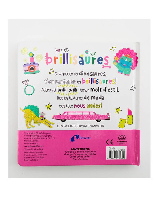 Som els brillisaures: Toca les nostres textures de moda! (Capa dura) 2