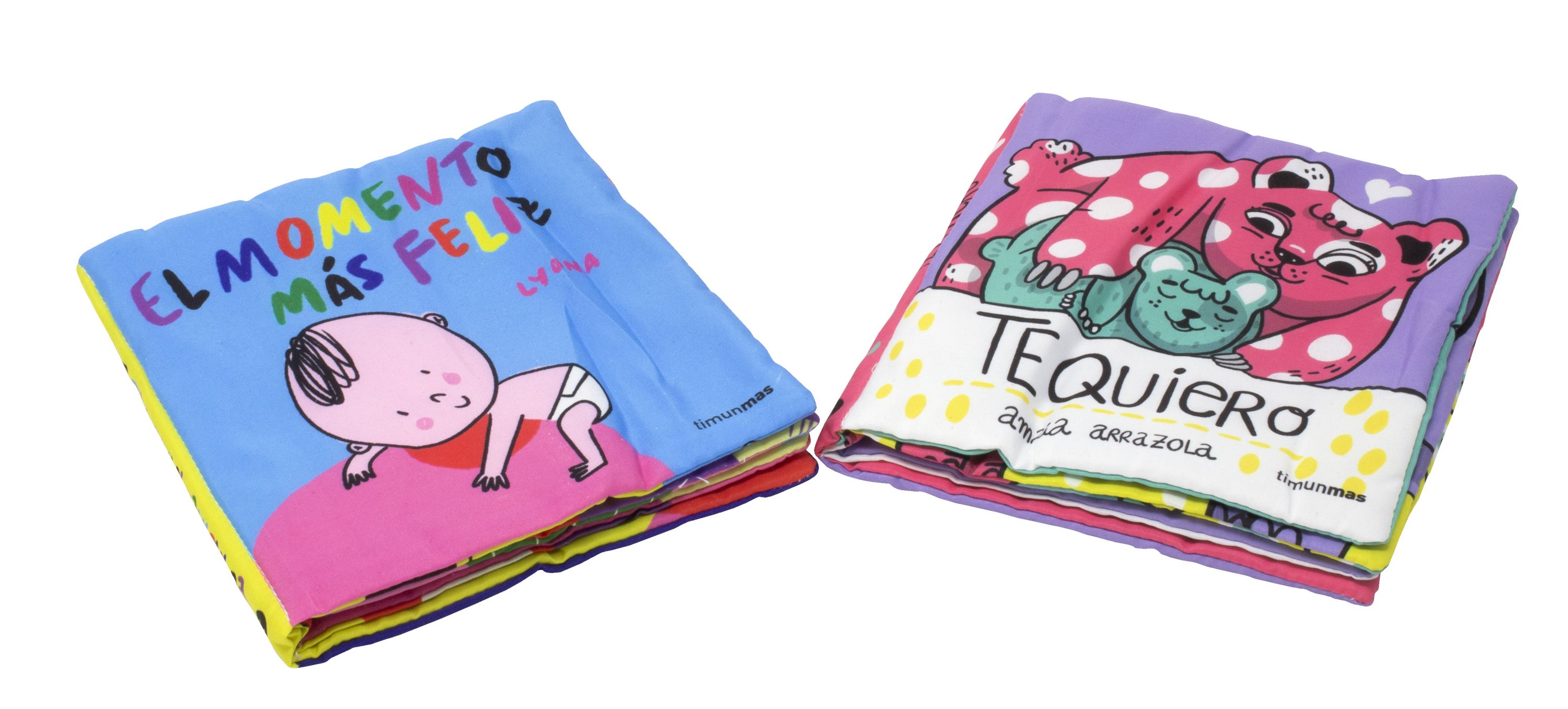 El momento más feliz. Libro de tela 3