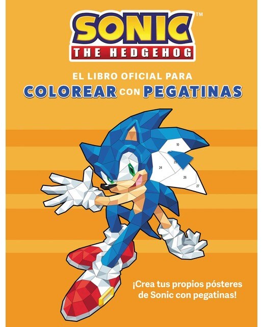 Imagem 0 de Sonic the Hedgehog. El libro oficial para colorear (Capa mole)