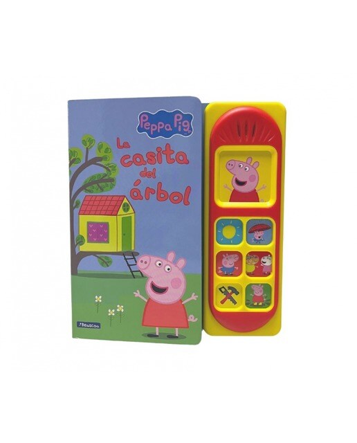 Peppa Pig. Libro con sonidos - La casita del árbol: Un libro interactivo con sonidos para los más pequeños 2