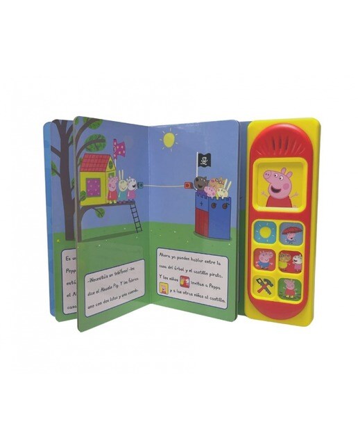 Peppa Pig. Libro con sonidos - La casita del árbol: Un libro interactivo con sonidos para los más pequeños 4