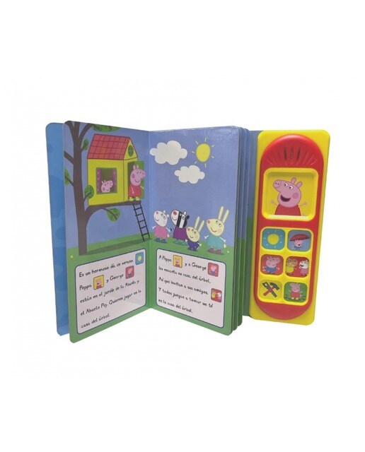 Peppa Pig. Libro con sonidos - La casita del árbol: Un libro interactivo con sonidos para los más pequeños 5