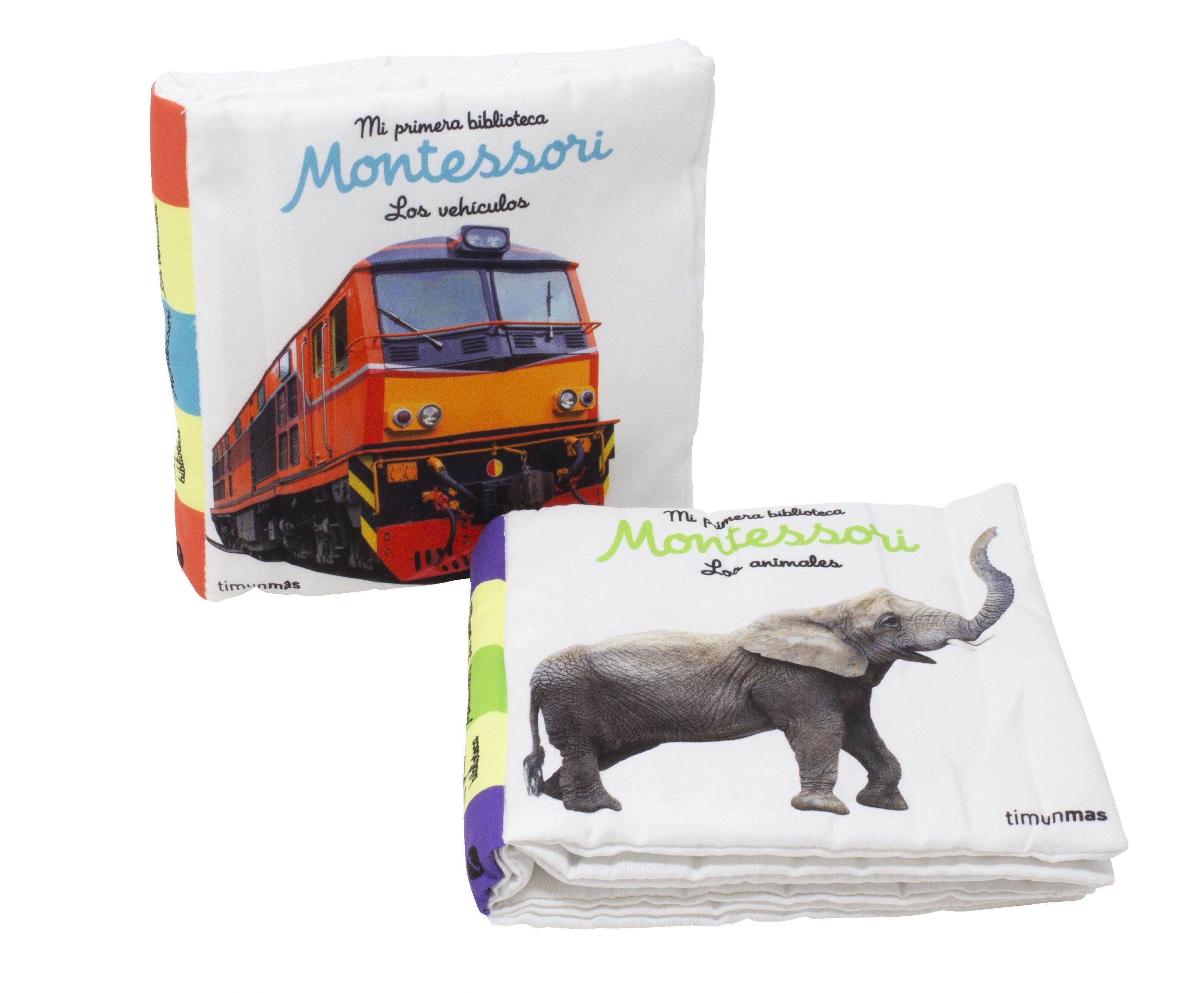Los animales. Libro de tela. Mi primera biblioteca Montessori: Con fotos reales 3