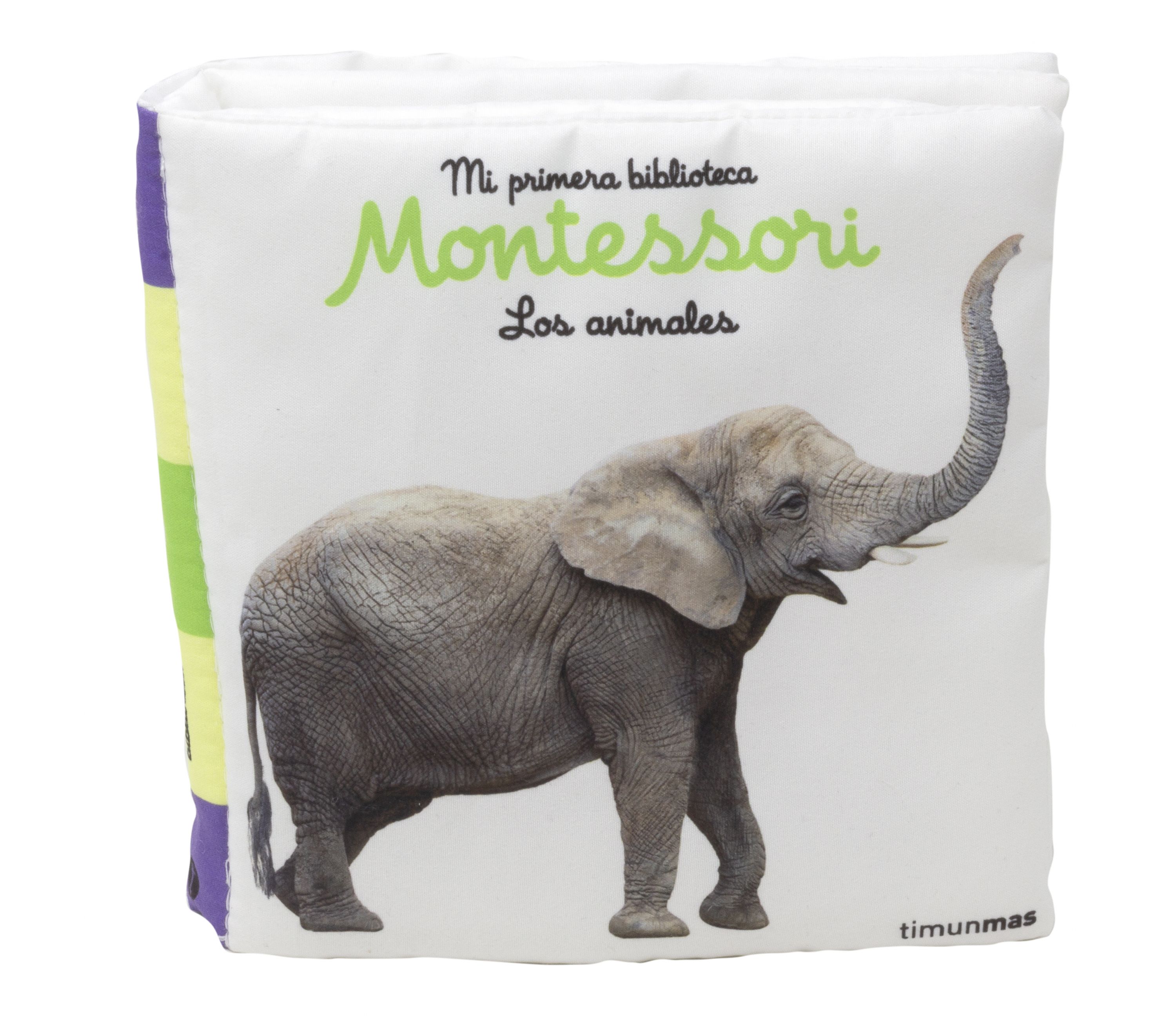 Los animales. Libro de tela. Mi primera biblioteca Montessori: Con fotos reales 5